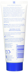 Vanicream cream texture close-up demonstrates light, fast-absorbing hydration.