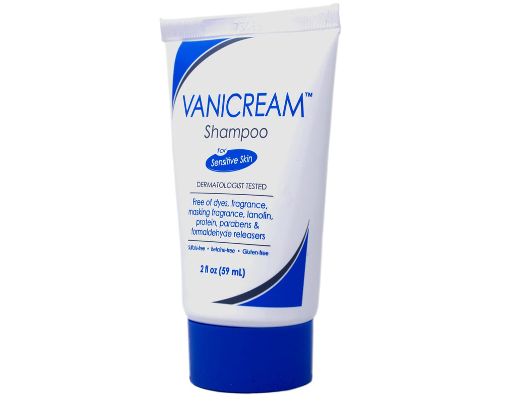 Vanicream product label closeup highlights gentle, pH-balanced cleansing