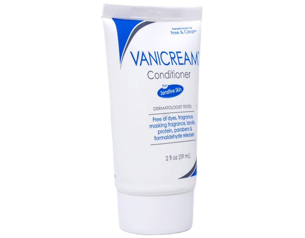 Vanicream shampoo lather closeup shows gentle cleansing action for scalp