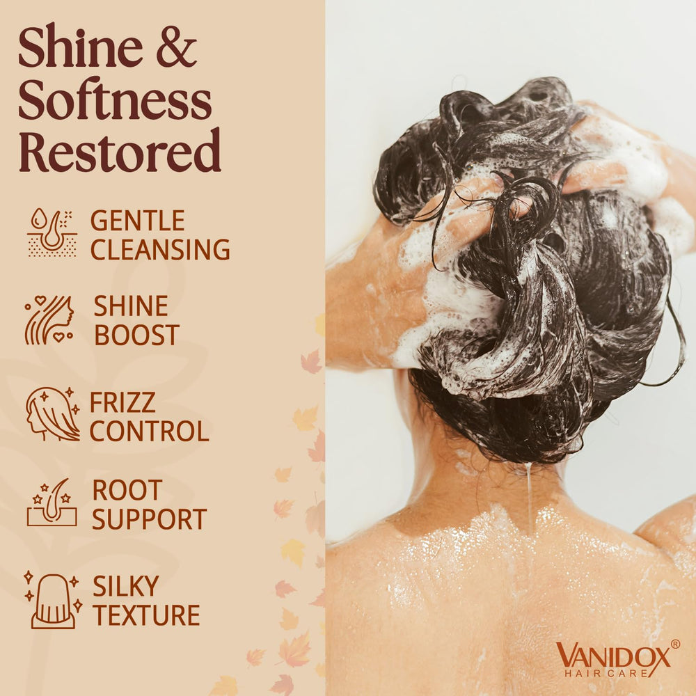 VANIDOX Batana Oil ingredients close-up highlights biotin and niacinamide for strength