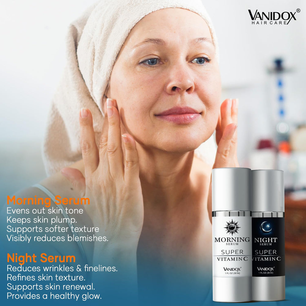 VANIDOX serum with hyaluronic acid applied for plump hydration