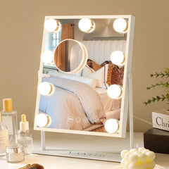 VANITII GLOBAL vanity mirror with lights front view for precise everyday makeup