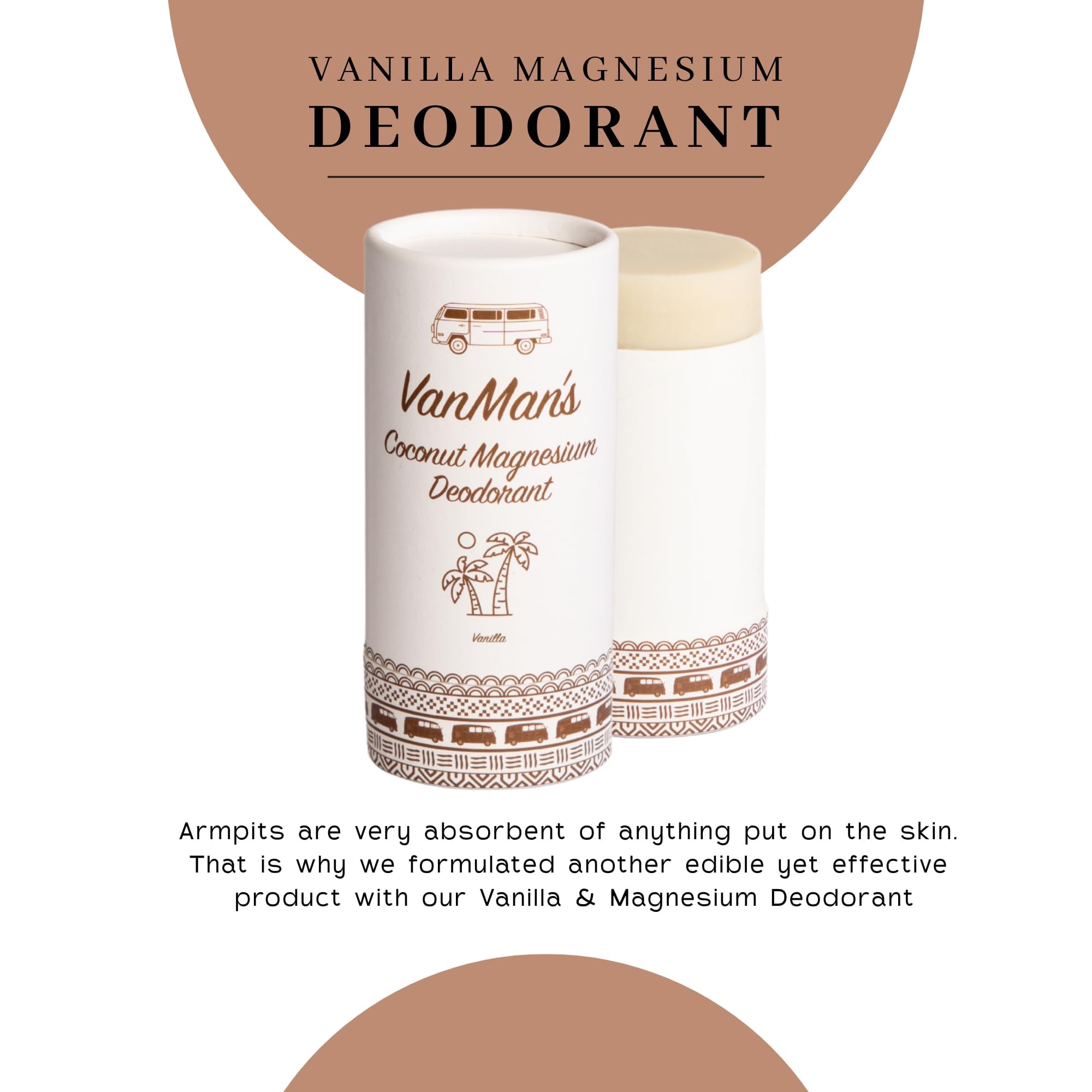 VanMan beef tallow and coconut oil blend illustrates skin-nourishing hydration.