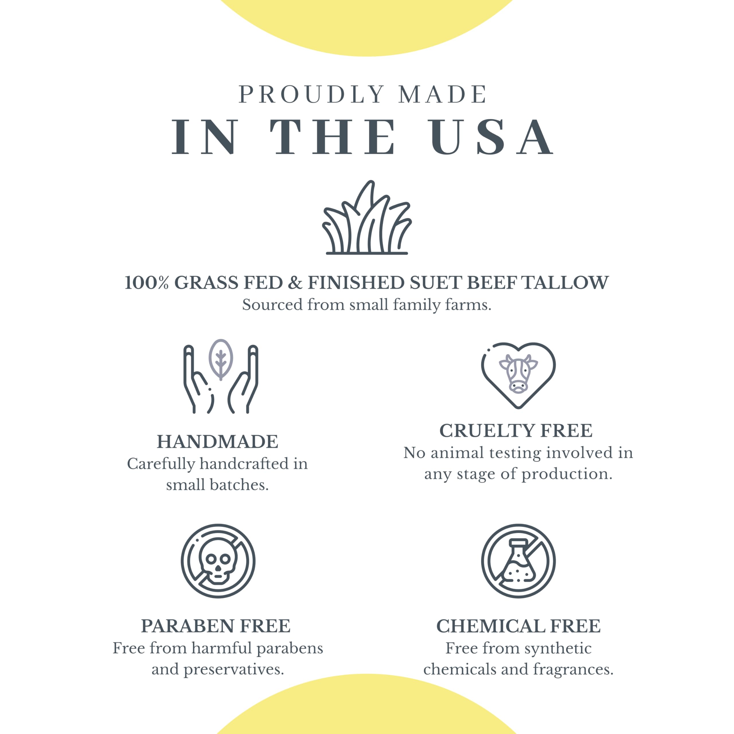 The VanMan Company Vanman's balm ingredient panel emphasizes organic olive oil and essential oils.