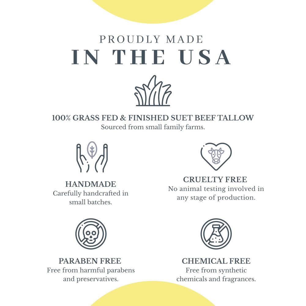 The VanMan Company Vanman's balm ingredient panel emphasizes organic olive oil and essential oils.