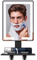 Vanmirr heated fogless shower mirror delivers fog-free shaving clarity in the shower.