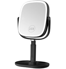 Vanmirr lighted makeup mirror 8.5 inch desk view for clear daily makeup application