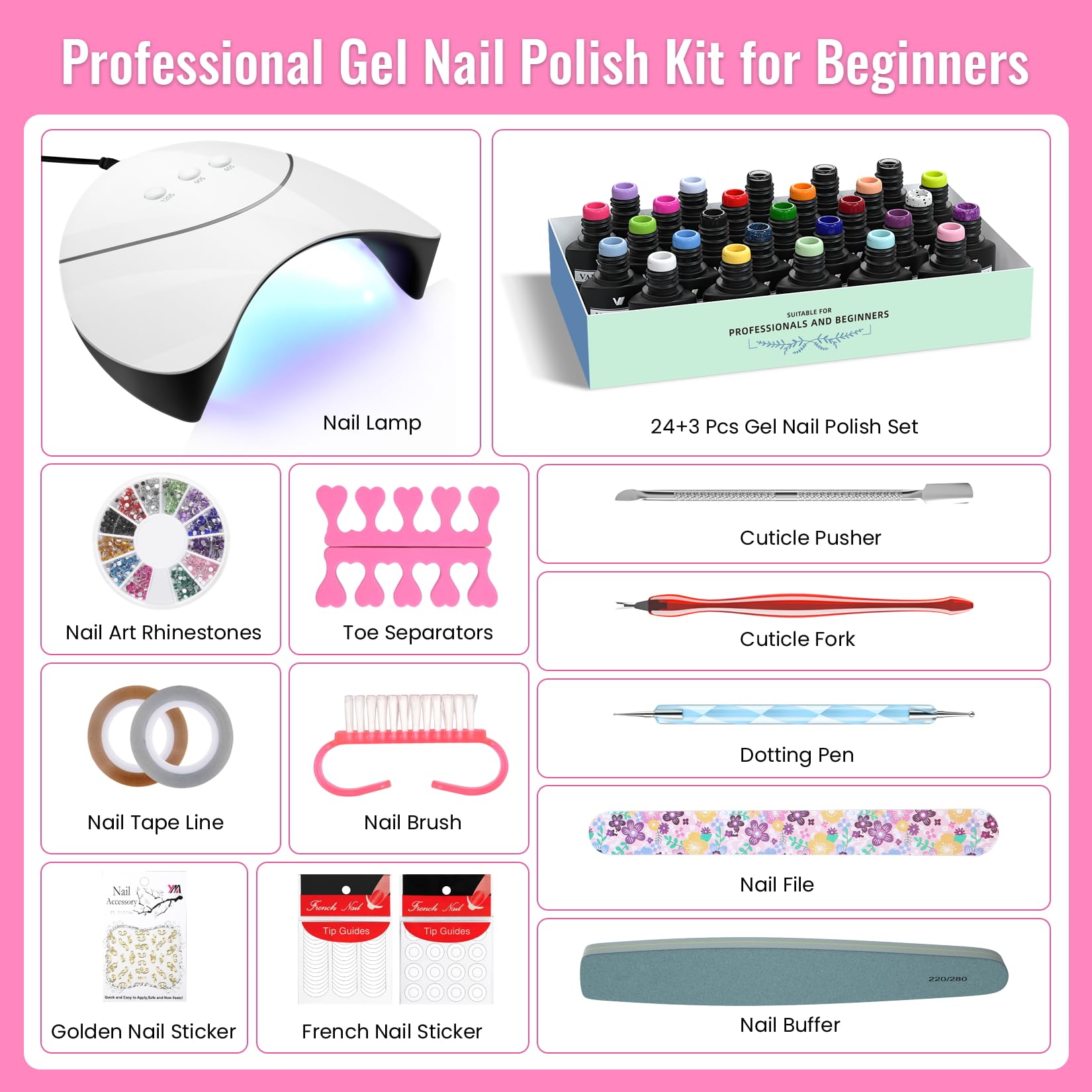 VANREESA beginner guide—clear steps for at-home manicures