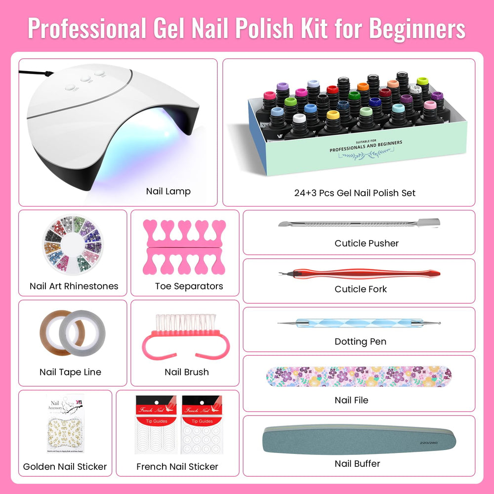 VANREESA beginner guide—clear steps for at-home manicures