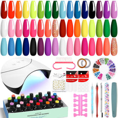 VANREESA gel nail kit gift box ready for gifting and home manicures.