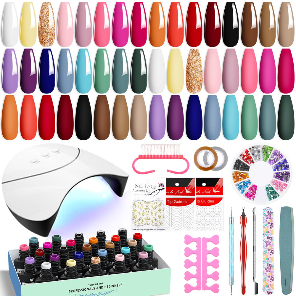 VANREESA gel nail polish kit box for at-home manicure