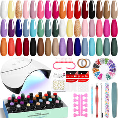 VANREESA gel nail polish kit box for at-home manicure