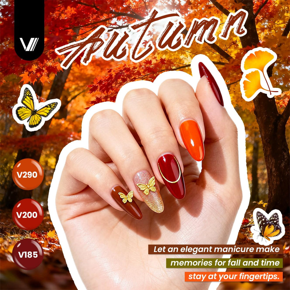 VANREESA glossy top coat image delivers high-shine finish with smooth application.
