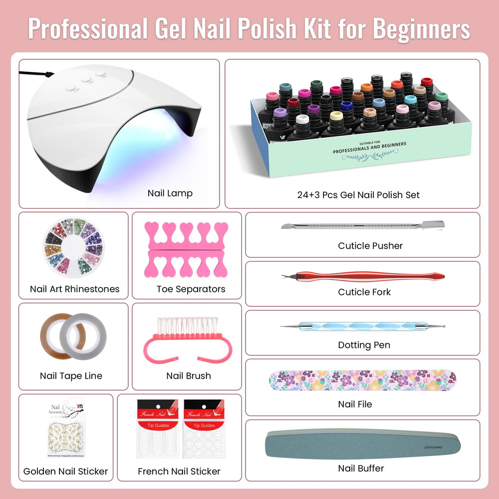 VANREESA manicure tools set for precise shaping and filing