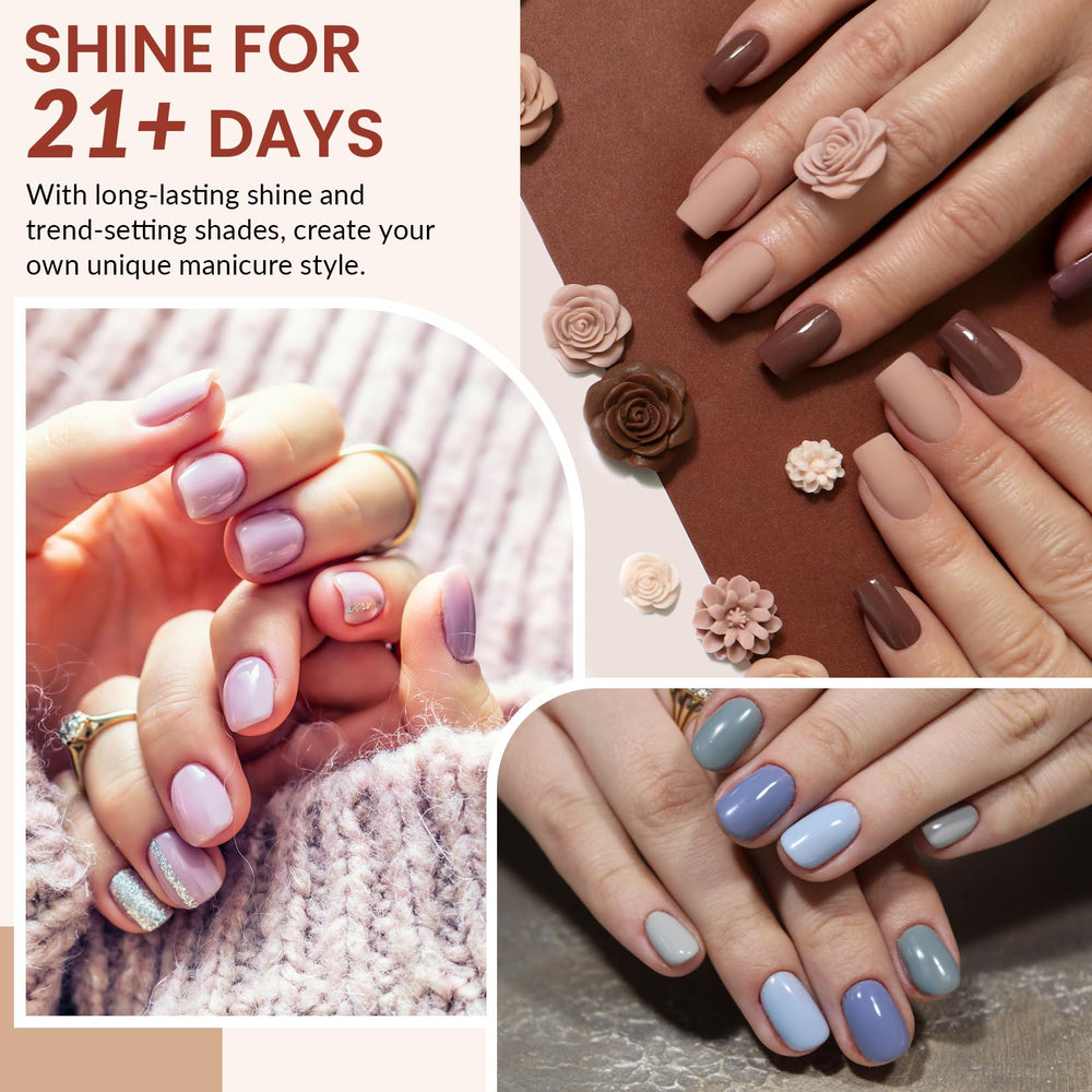 VANREESA matte top coat for a chic velvety texture