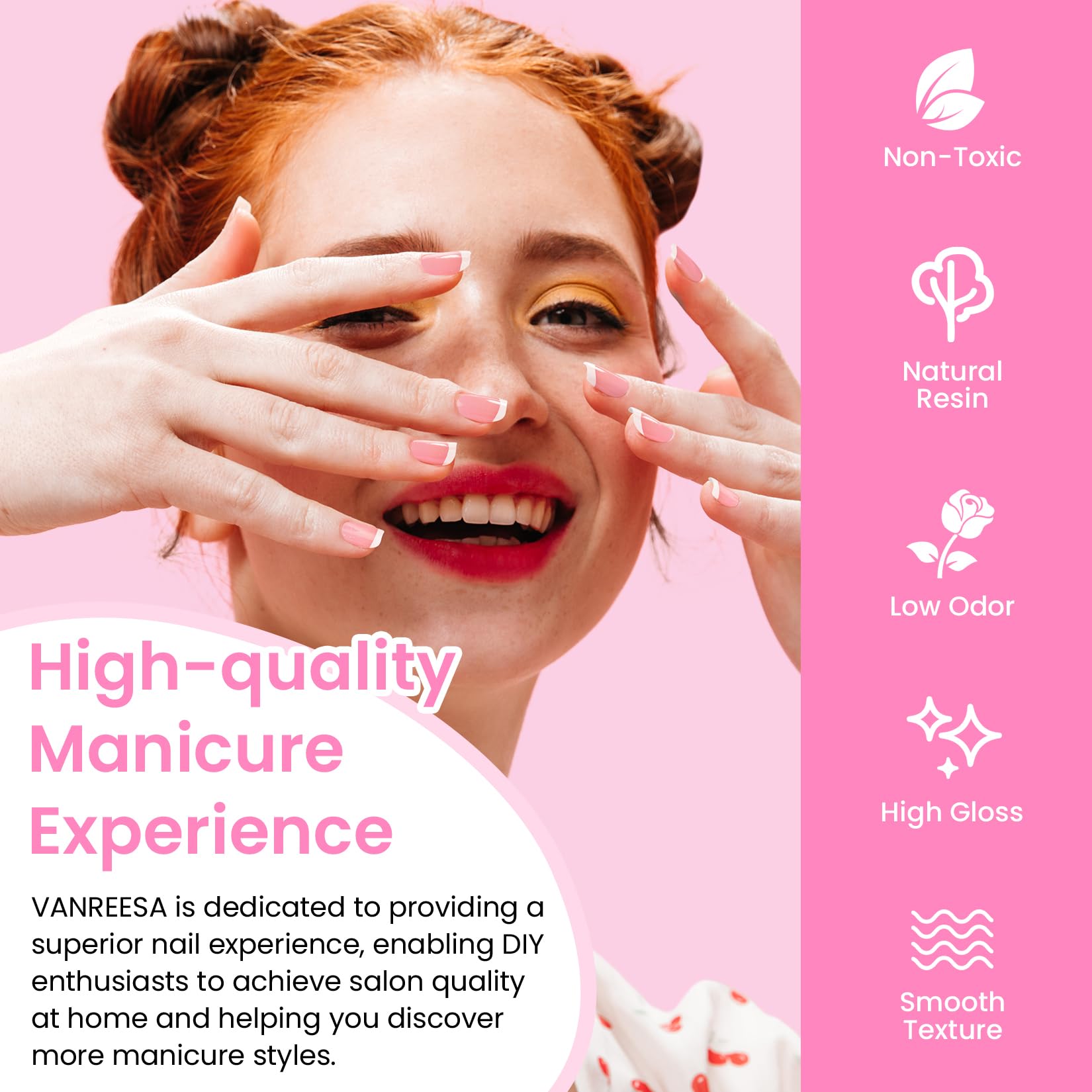 VANREESA UV-LED nail lamp—auto sensor speeds curing for quick nails