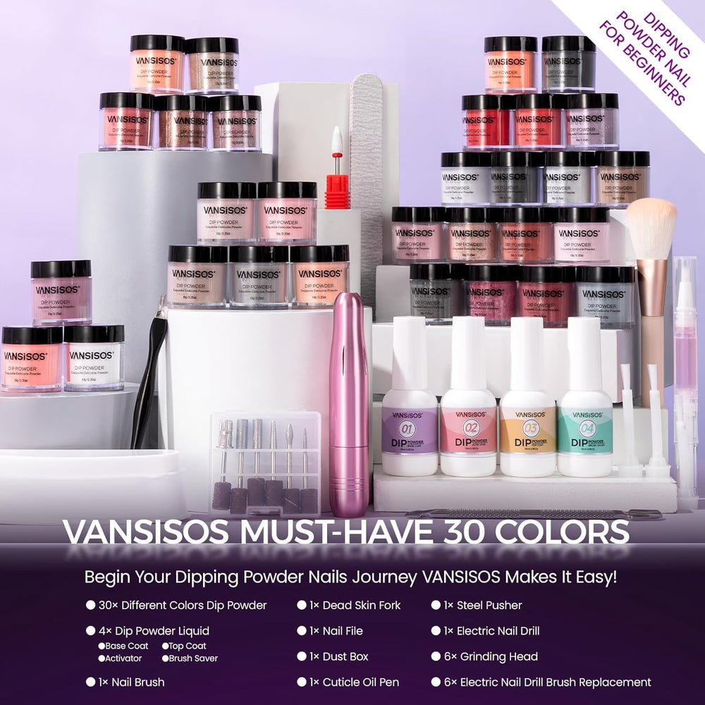 VANSISOS base/top/activator kit delivers durable, long-lasting finishes