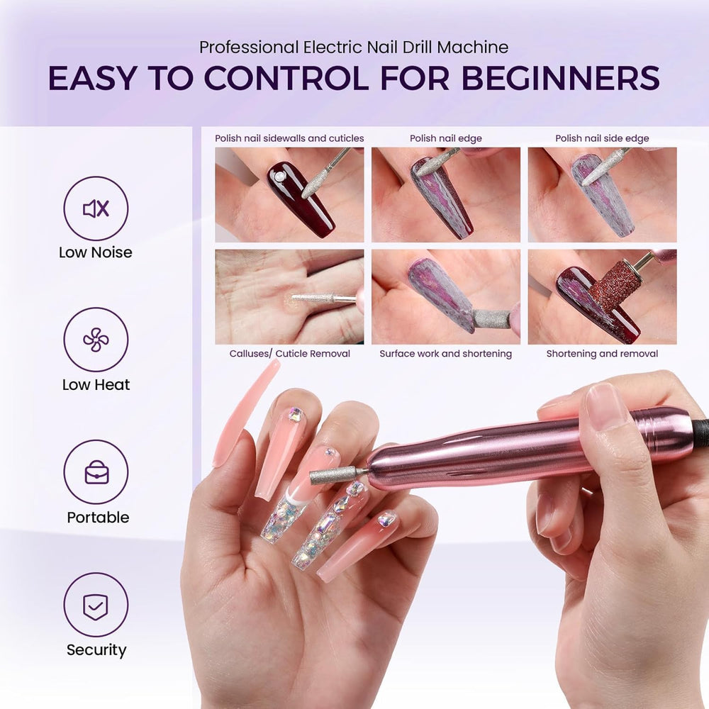 VANSISOS dust brush captures fine powder for clean nails
