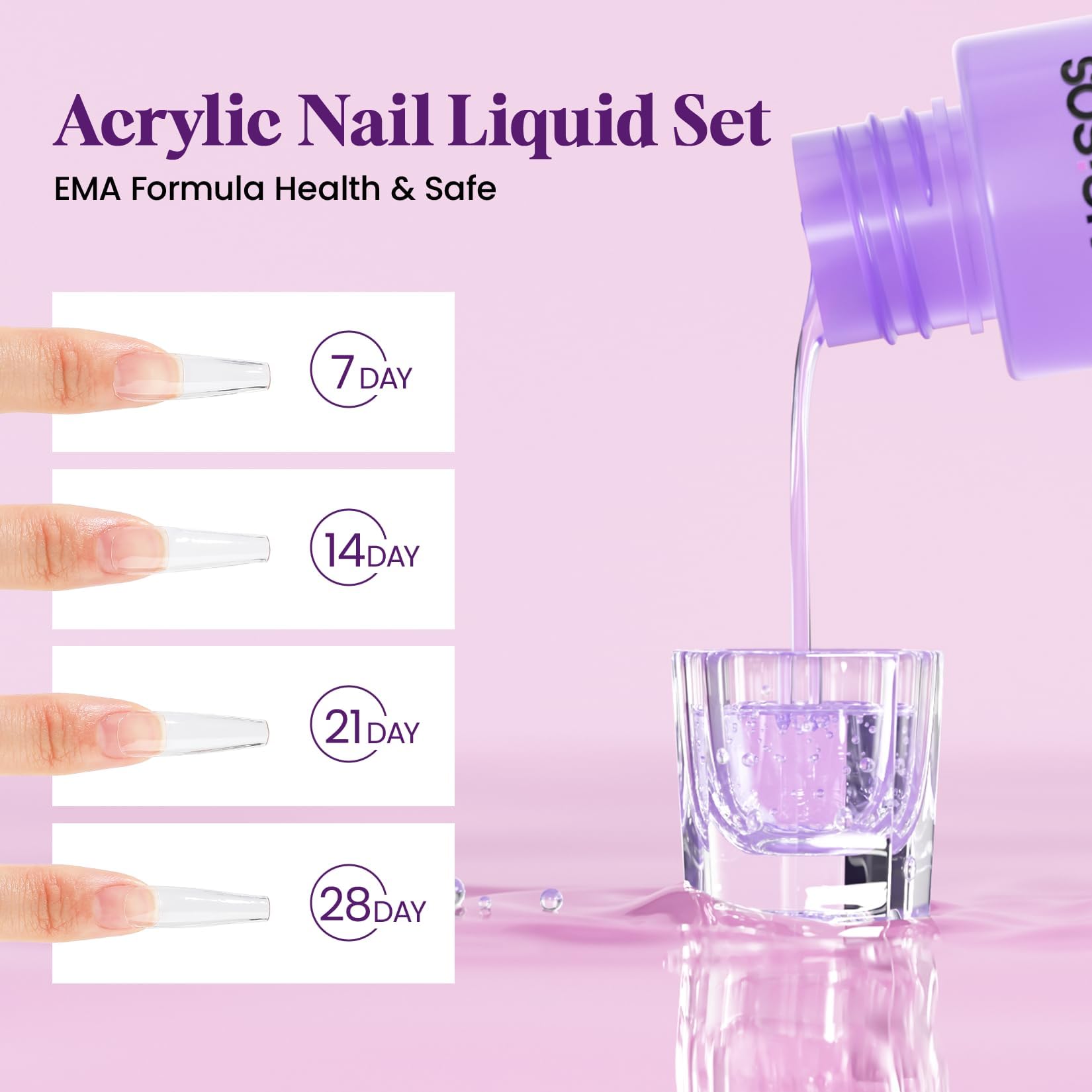 VANSISOS X-Strength primer and nourishing oil strengthen natural nails and extend wear.
