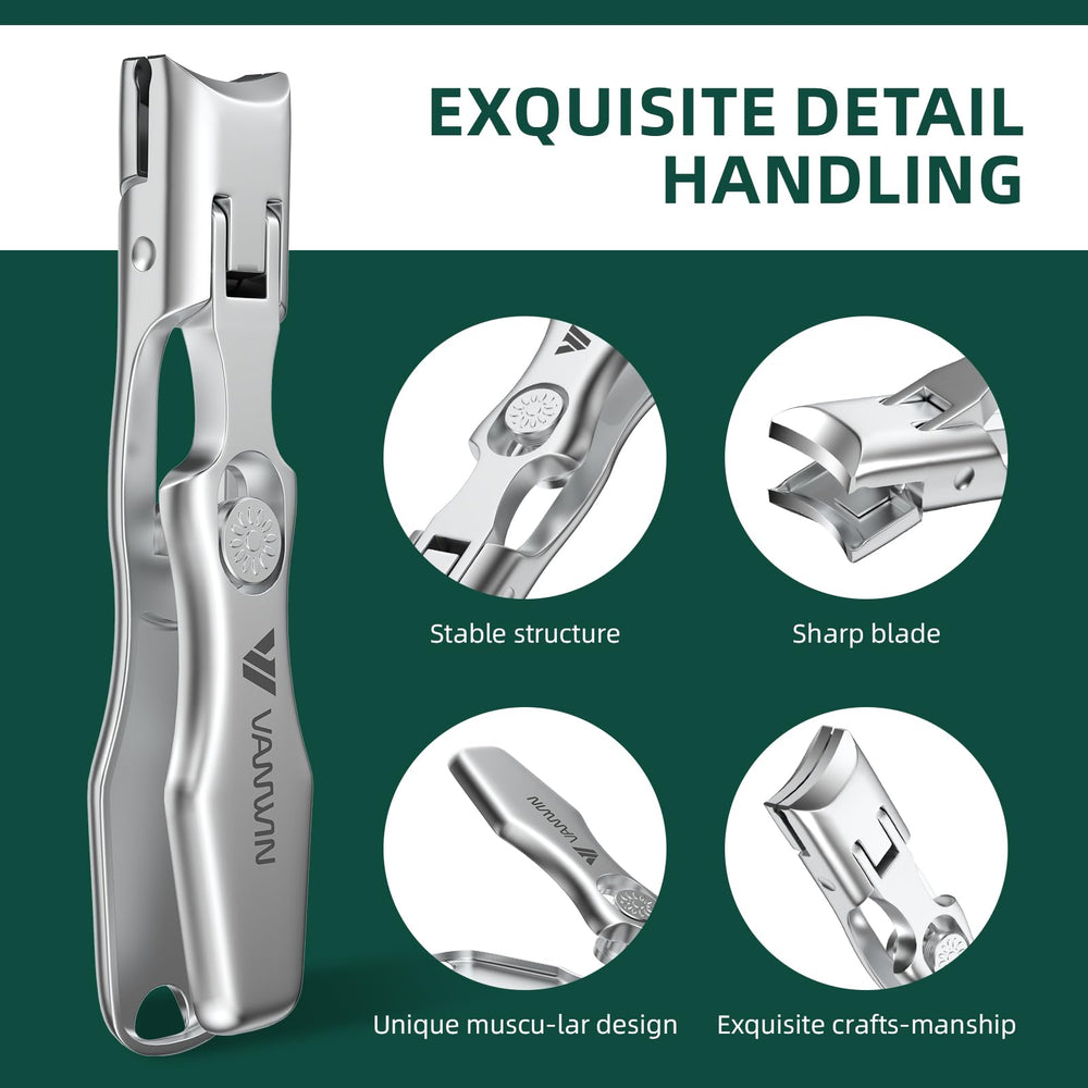 VANWIN ergonomic 3.46-inch handle reduces effort and slips during use.