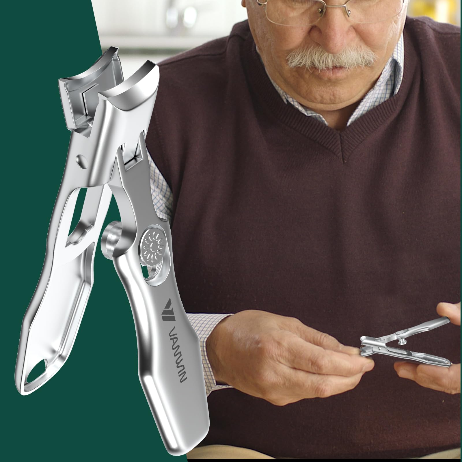 VANWIN included nail file, leather case, and storage box add convenience.