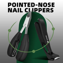 VANWIN heavy-duty toenail clippers designed for thick nails with wide jaw