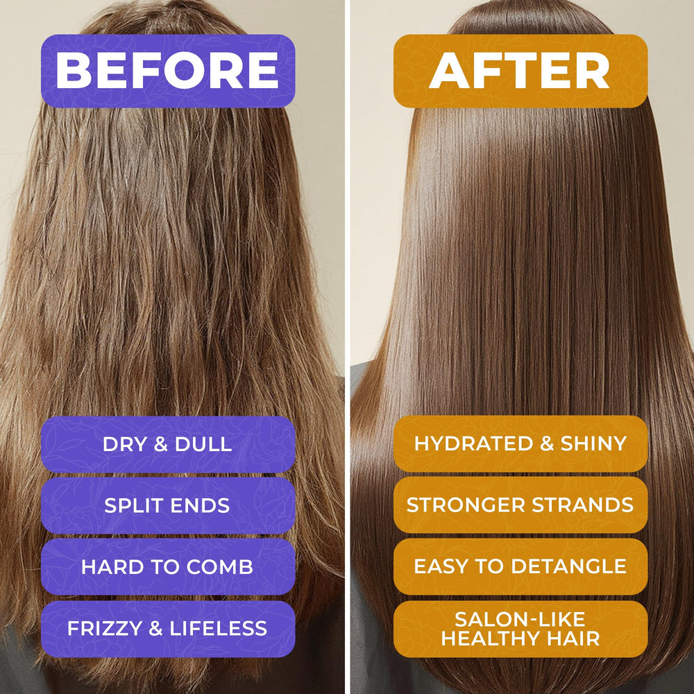 VAO Deep Conditioning Hair Mask with argan oil detail for nourished shine