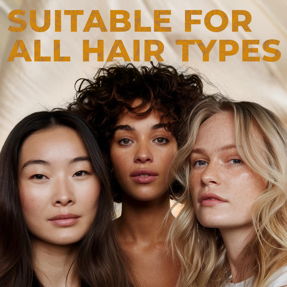 VAO Deep Conditioning Hair Mask improves curly hair definition on close-up