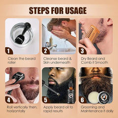 Varolan beard care e-book cover with tips and routines.