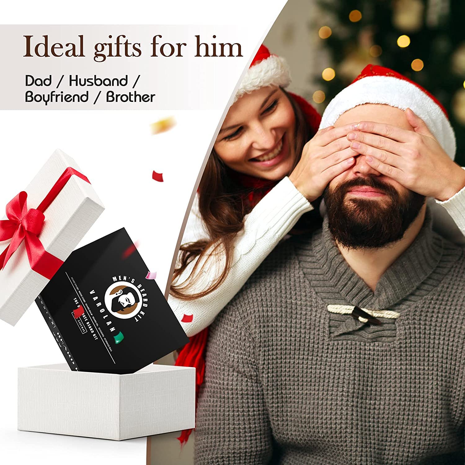 Varolan travel storage bag beard kit ready for on-the-go grooming.