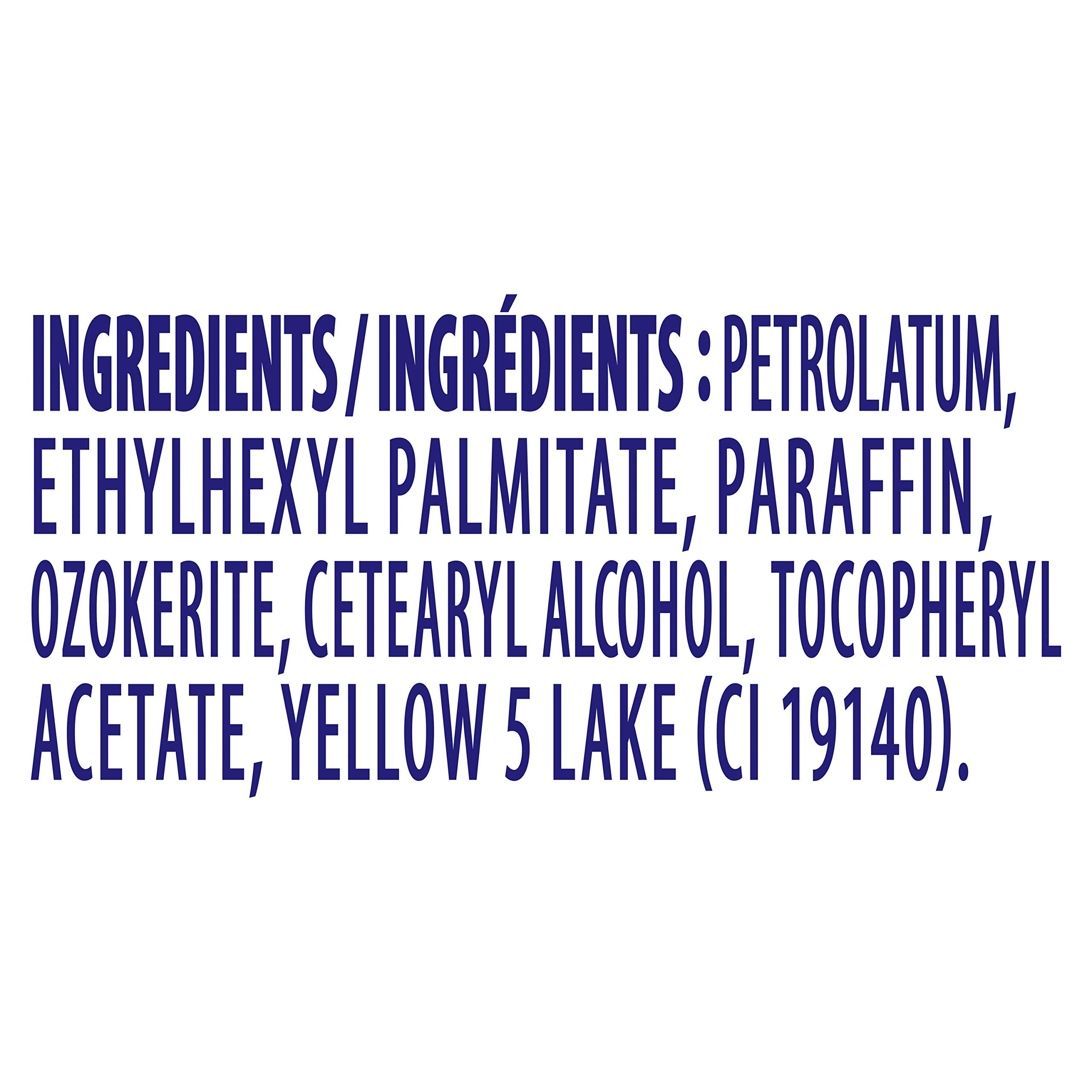 Vaseline body balm stick on dry skin spot-treatment example.