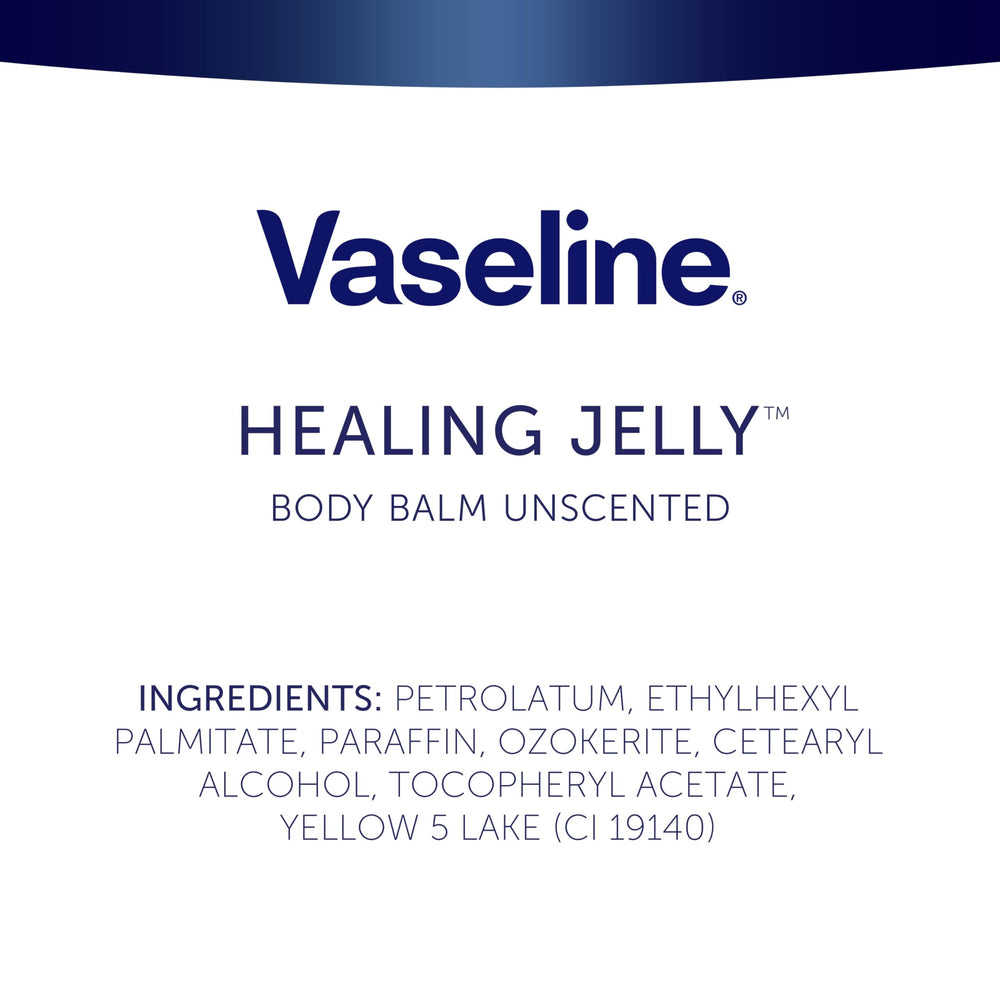 Vaseline Brand Logo on box conveys family-friendly skincare.
