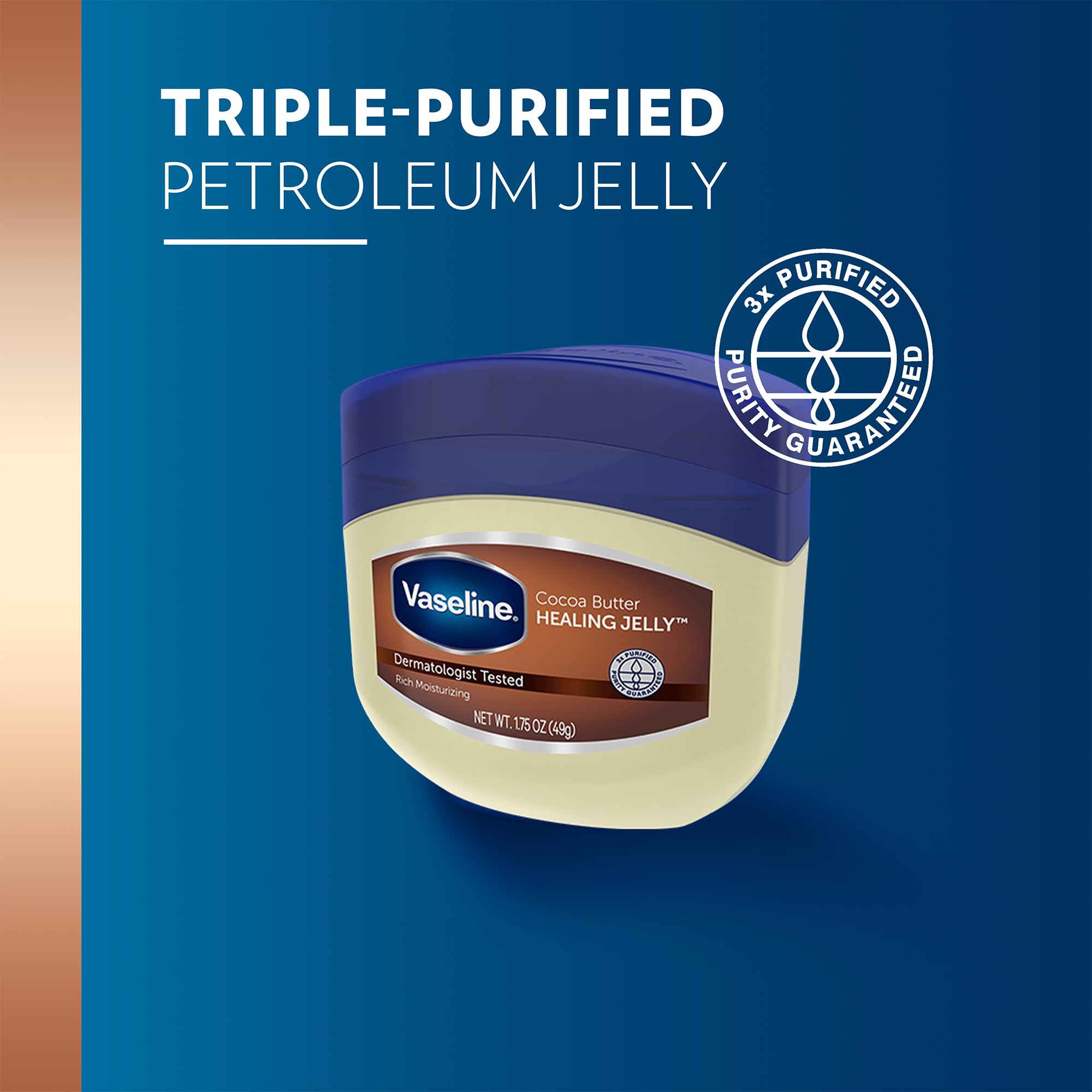 Vaseline Cocoa Butter Healing Jelly travel kit keeps skincare ready.