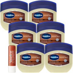 Vaseline Cocoa Butter Healing Jelly travel-pack front view for on-the-go moisture
