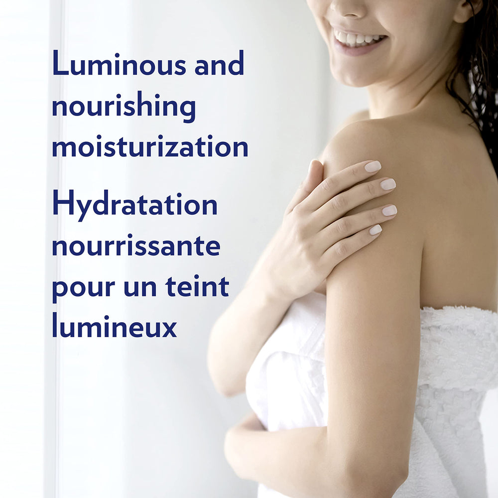 Vaseline Intensive Care Cocoa Radiant Lotion bottle with glow-enhancing texture.