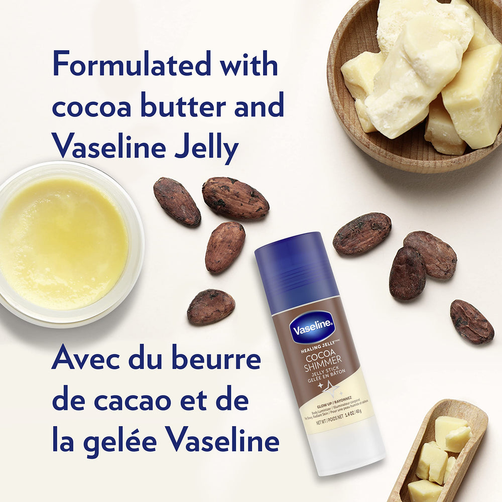 Vaseline Cocoa Radiant bundle box showing full 3-piece set.