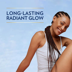 Vaseline Cocoa Radiant pump top shows easy, mess-free hand application.