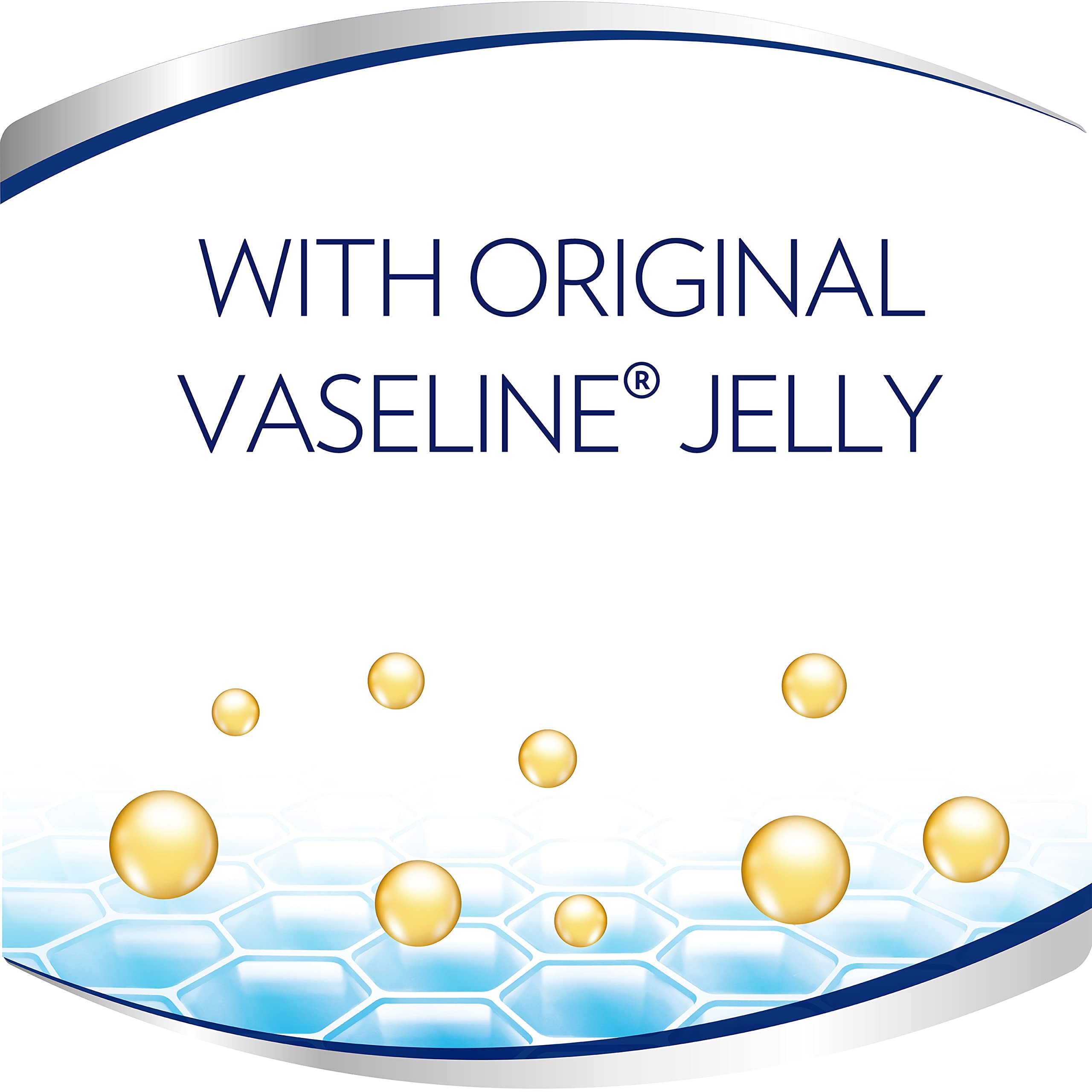 Vaseline Jalea Original para piel sensible, fórmula hipoalergénica sin fragancia.