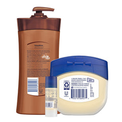 Vaseline Healing Jelly Cocoa Butter tube displayed on a clean surface.