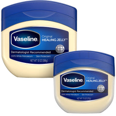 Vaseline Jalea Original en frasco de 13 onzas, hidratación suave para piel seca.