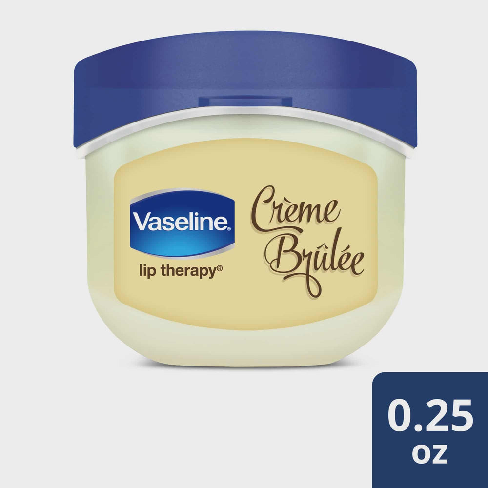 Vaseline Lip Therapy application on lips shows smooth, even coverage.