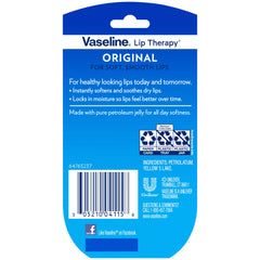 Vaseline Lip Therapy Original mini jars top-view stacked for bulk stocking and display.