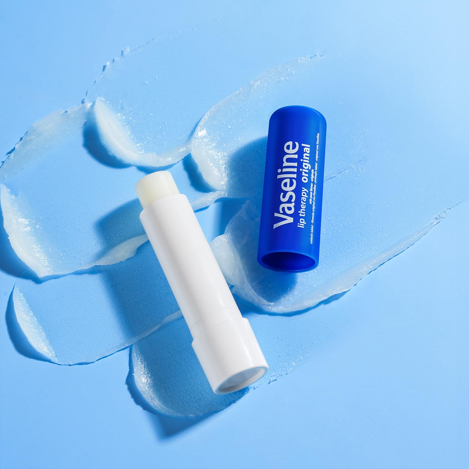 Vaseline Lip Therapy Original Pack four-variety pack highlights choices for family use.