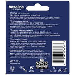 Vaseline Lip Therapy Original Pack multi-pack tubes ready for quick lip healing.