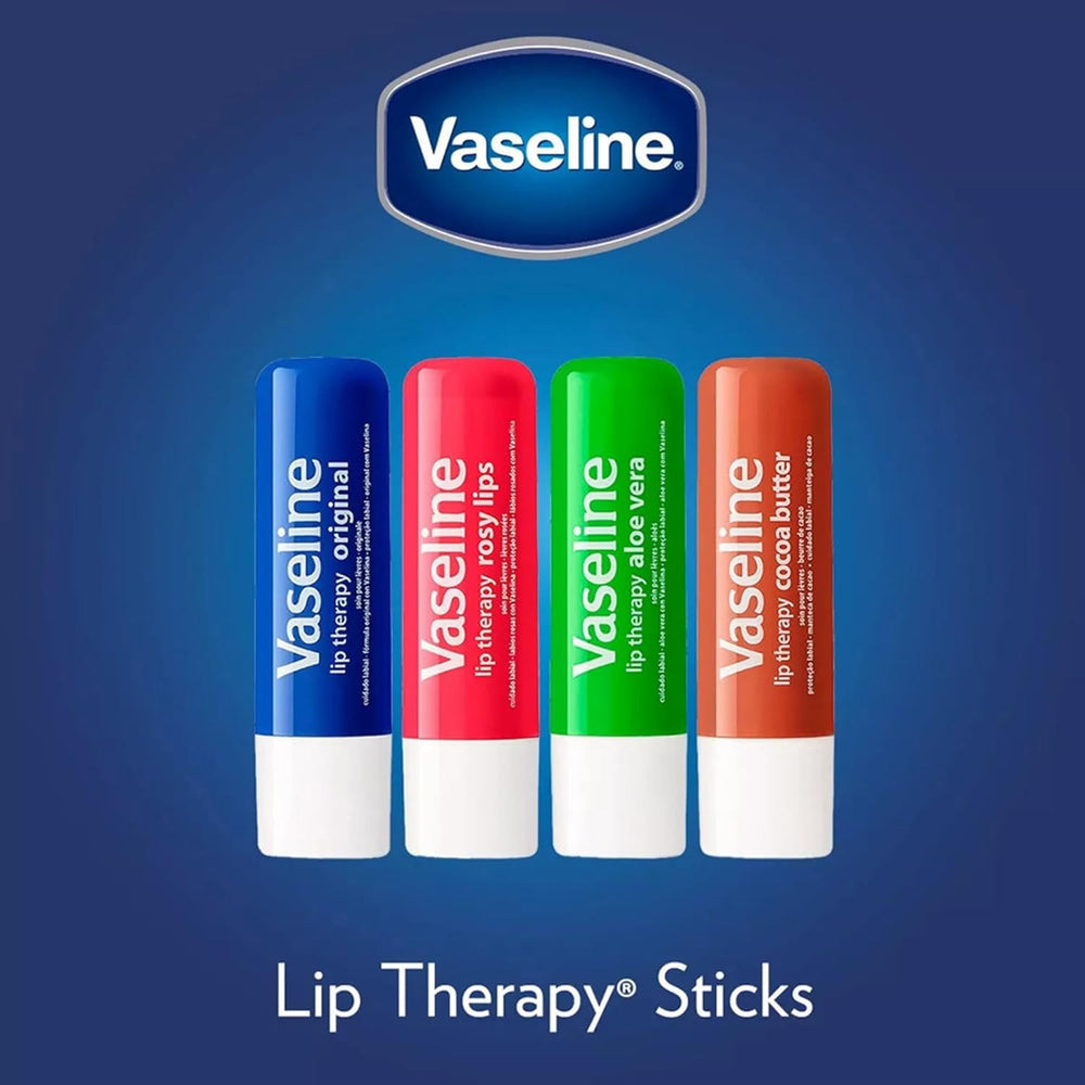 Vaseline Lip Therapy Rosy Lips storage stand keeps tubes organized.