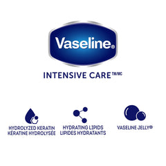Vaseline lotion nail-strengthening cuticles close-up highlighting stronger nails with regular use