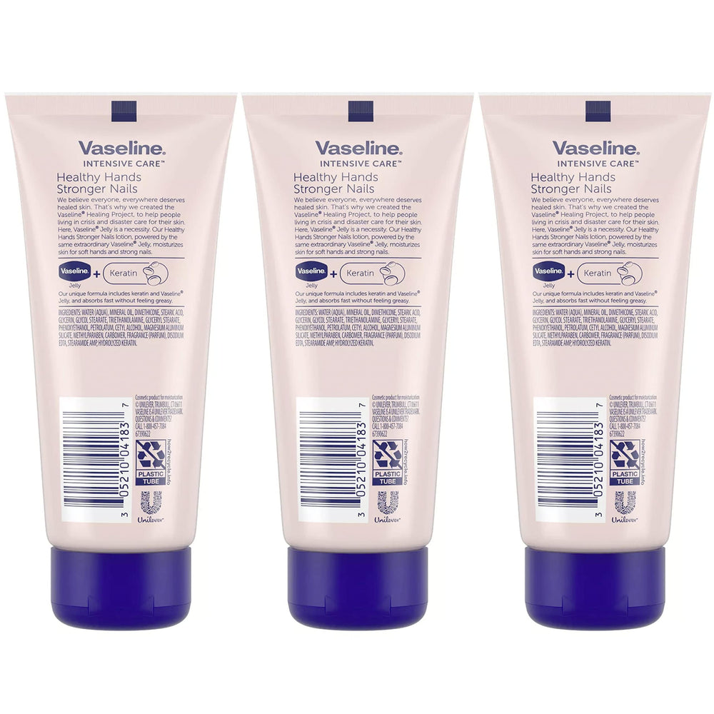 Vaseline lotion travel-size TSA-approved compact tube in carry-on setting