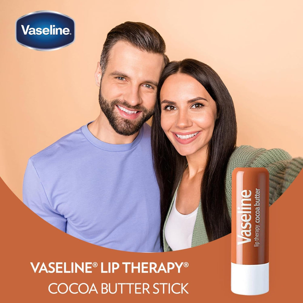 Vaseline Petroleum Jelly lip protection highlights a barrier for dry conditions.