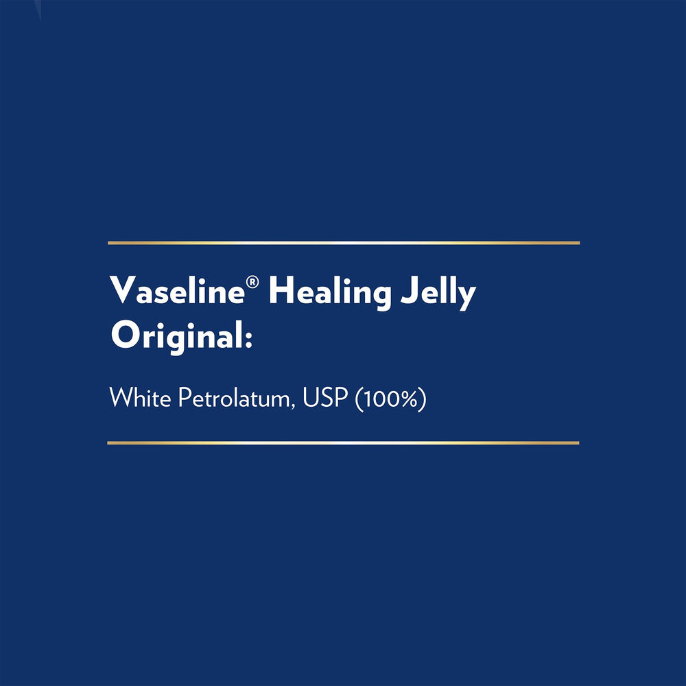 Vaseline Petroleum Jelly Original travel-size pack: convenient on-the-go skin protection.