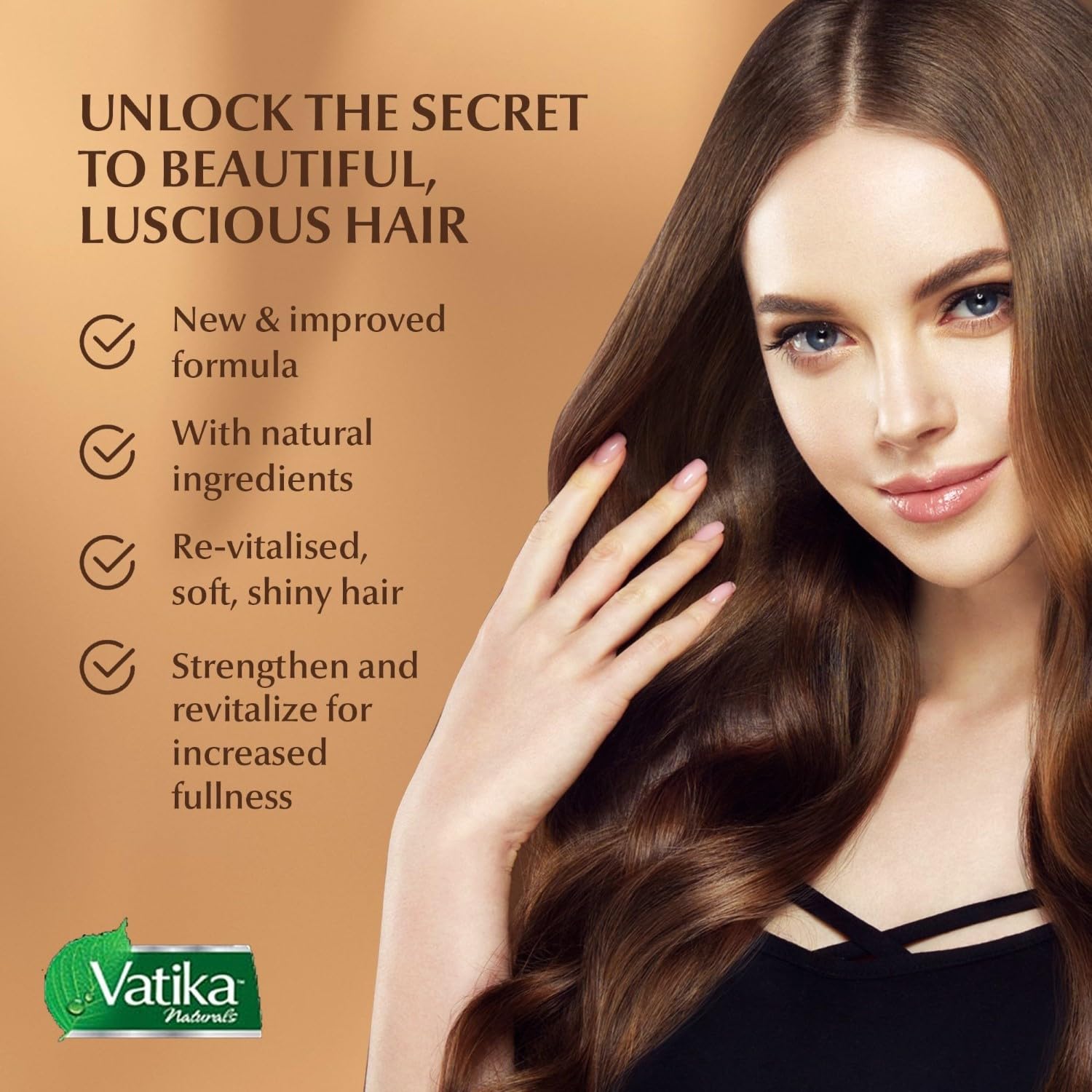 Vatika Naturals Dabur Olive Hair Mask rinse-off reveals softer, shinier hair